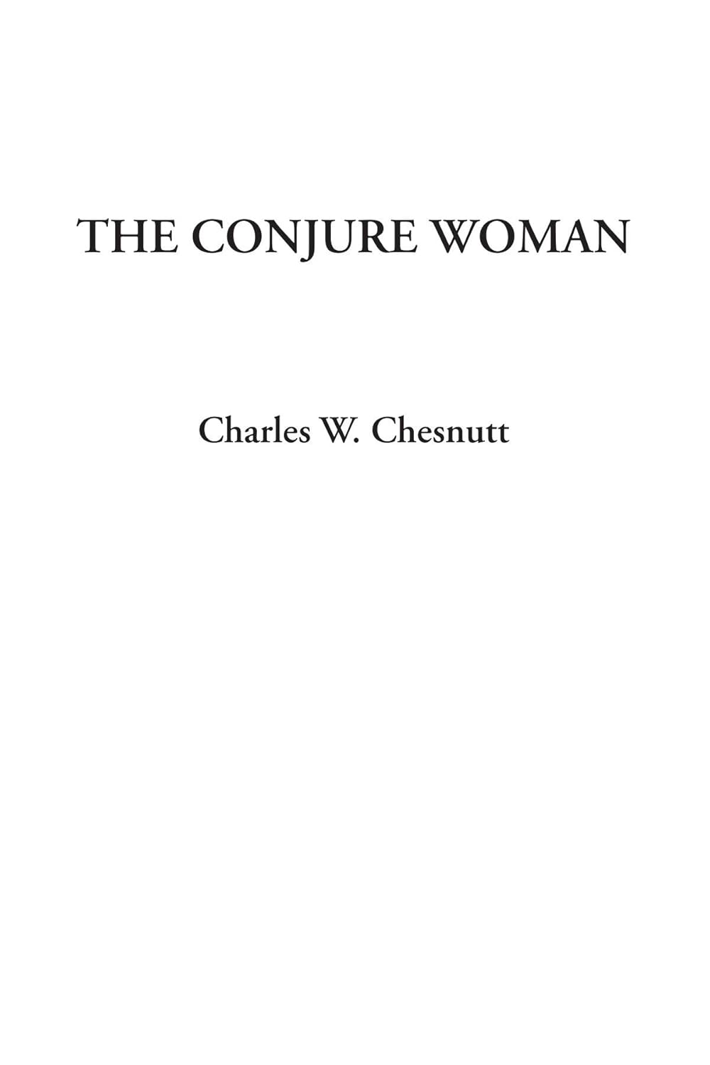 The Conjure Woman poster