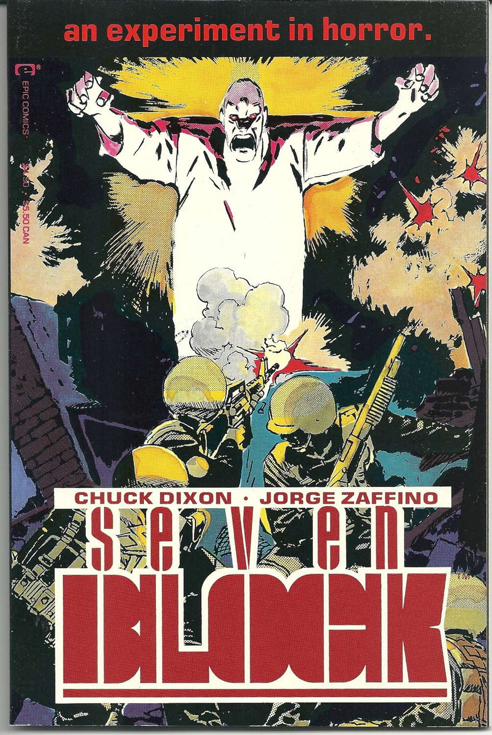 Seven Block: An experiment in horror poster