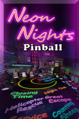 Neon Nights Pinball poster
