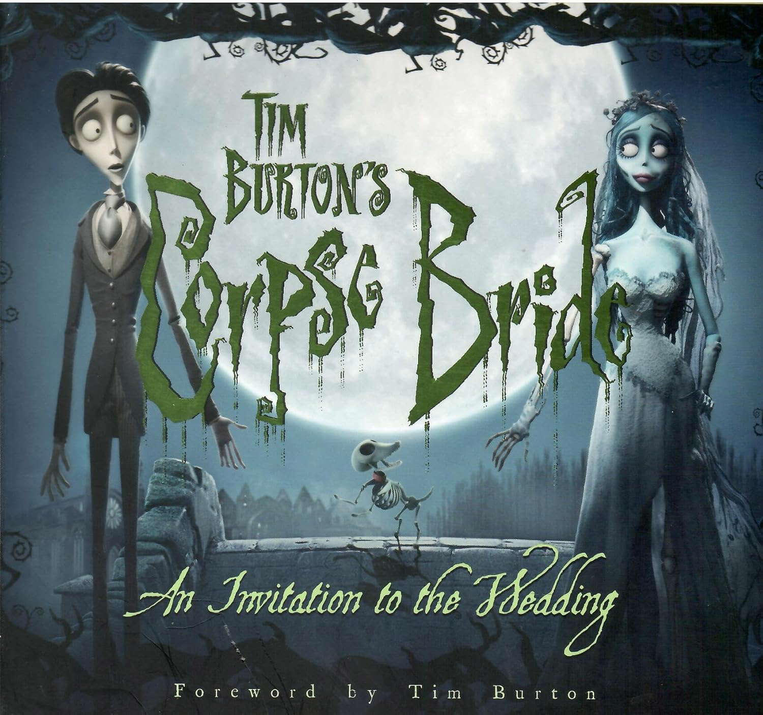 Tim Burton's Corpse Bride: An Invitation to the Wedding poster