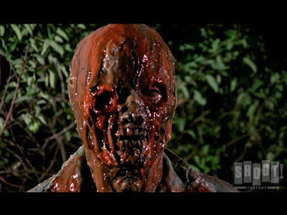 Melting Man Scares Child - The Incredible Melting Man (1970) poster