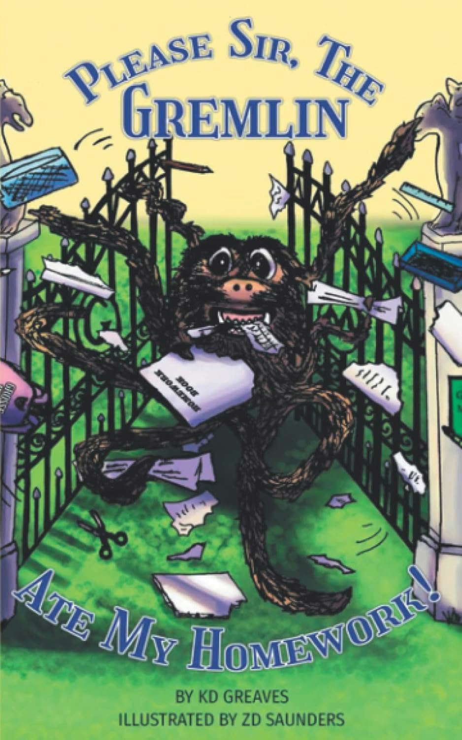 Please Sir, The Gremlin Ate my Homework poster