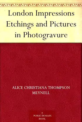 London Impressions Etchings and Pictures in Photogravure poster