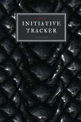 DND Initiative Tracker: (200 pages) RPG Encounter Combat Tracker poster