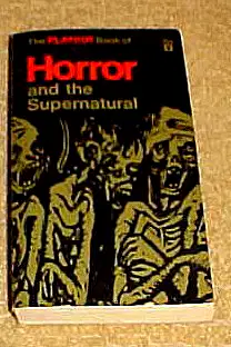 The Playboy Book of Horror and the Supernatural Paperback 1968 poster