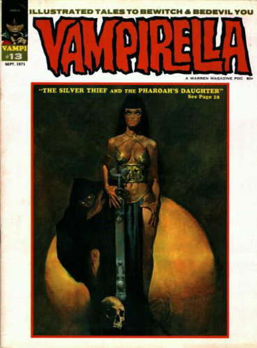 Warren Vampirella # 13 poster