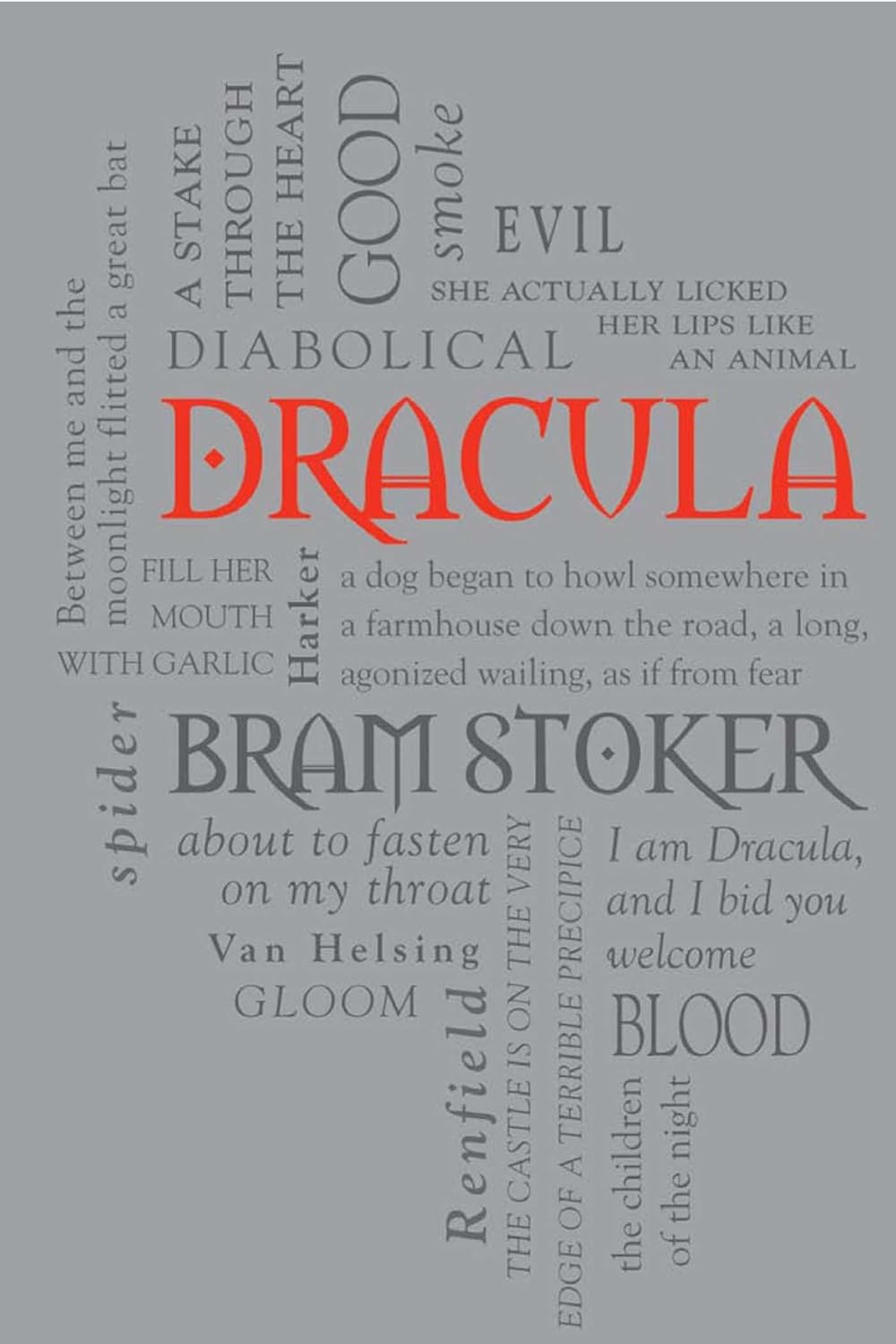 Dracula (Word Cloud Classics) poster