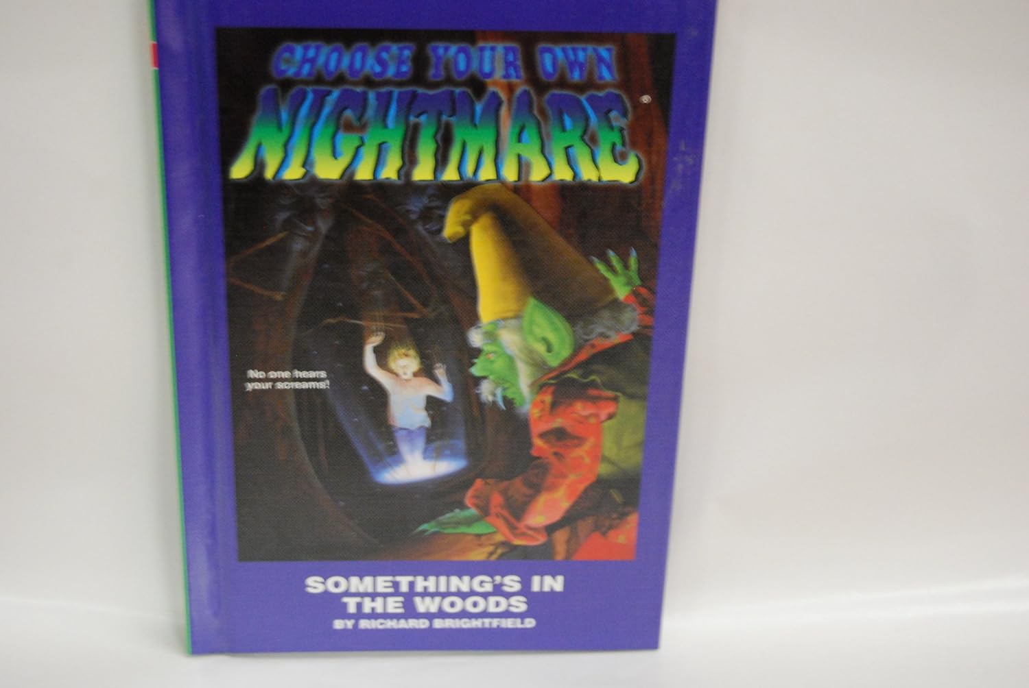 Something's in the Woods (Choose Your Own Nightmare, #12) poster