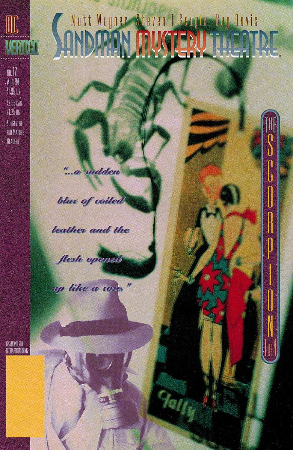 Sandman Mystery Theatre (1993-1999) #17 poster