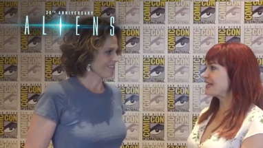 Aliens 30th Anniversary | Sigourney Weaver Interview poster