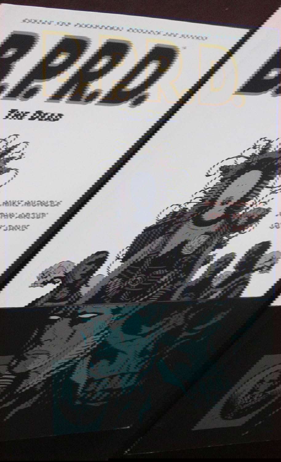 B.P.R.D., Vol. 4: The Dead poster