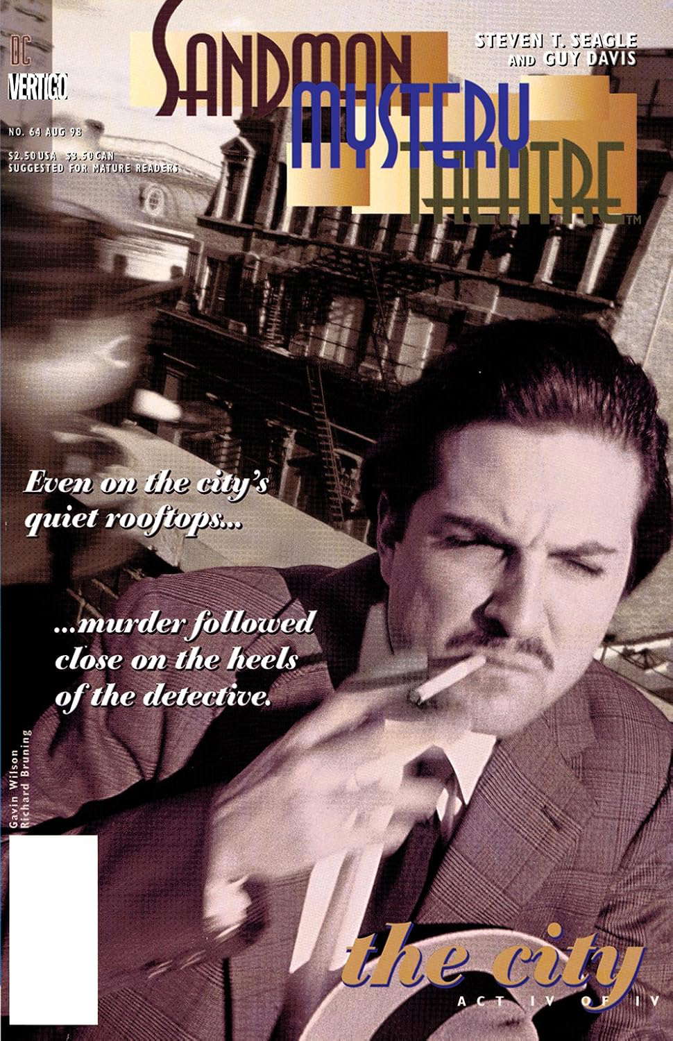 Sandman Mystery Theatre (1993-1999) #64 poster