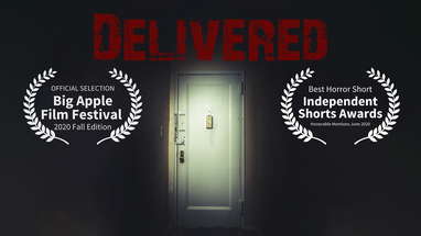 Delivered | Horror short film poster