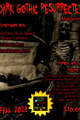 Dark Gothic Resurrected Magazine, Fall 2013 poster