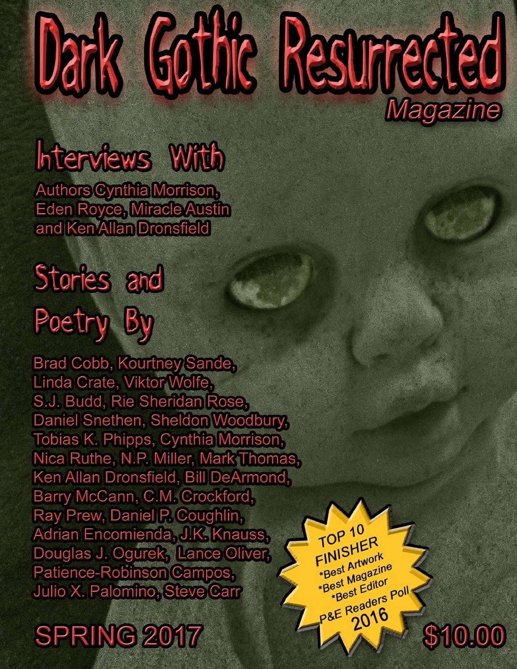 Dark Gothic Resurrected Magazine Spring 2017 poster