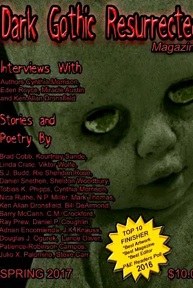 Dark Gothic Resurrected Magazine Spring 2017 poster