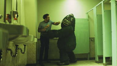 Nicolas Cage VS Gus Gorilla poster
