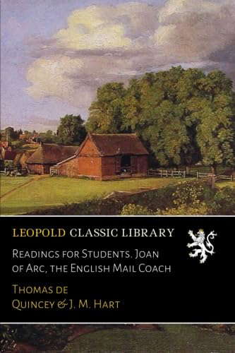 Readings for Students. Joan of Arc, the English Mail Coach poster