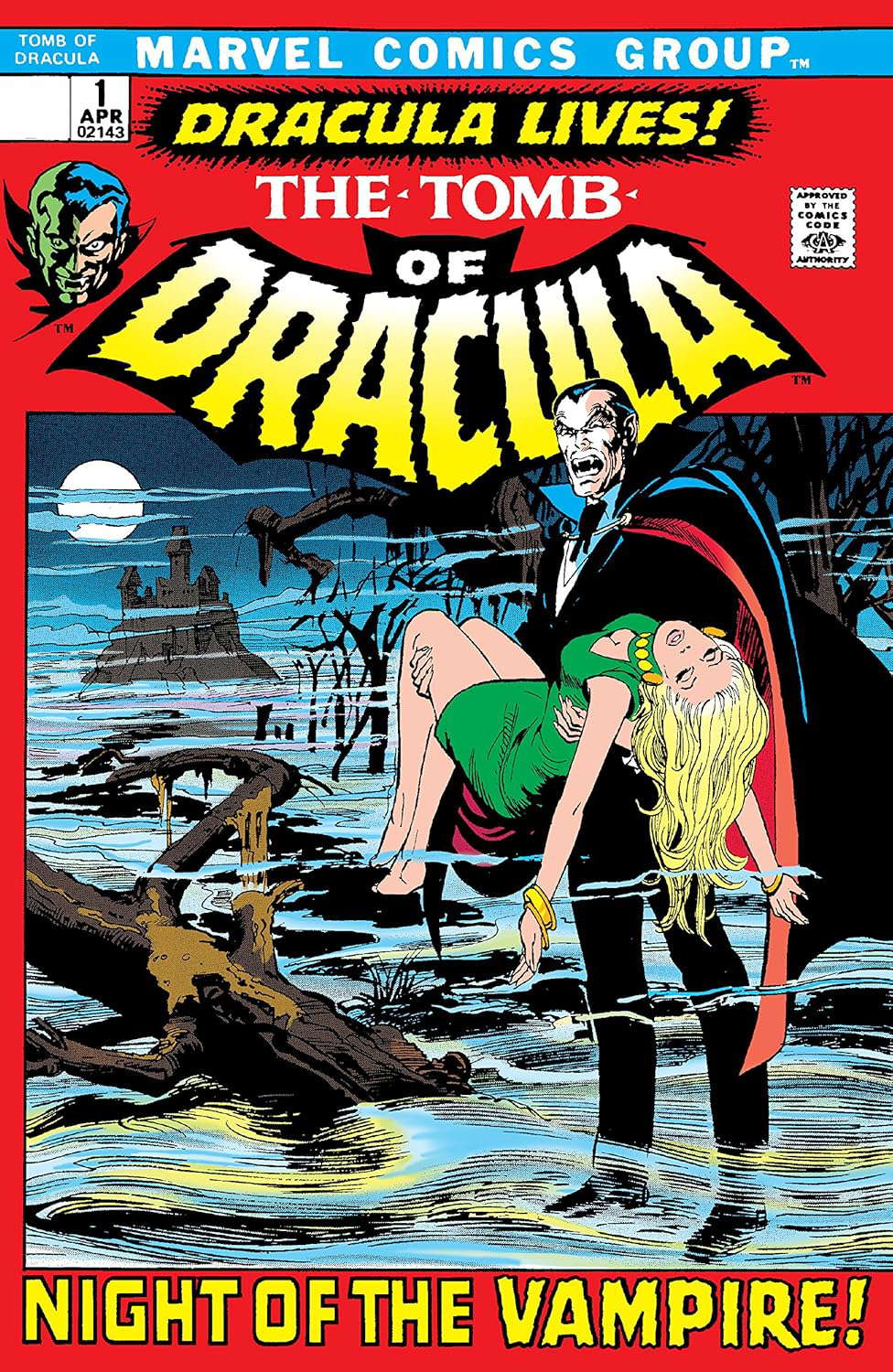 Tomb of Dracula (1972-1979) #1 poster