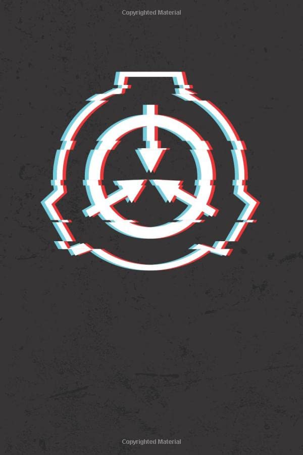SCP Foundation 6"x9" Lined Notebook / Journal poster