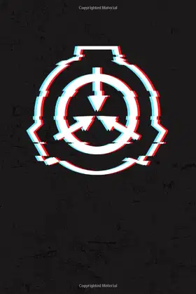 SCP Foundation 6"x9" Lined Notebook / Journal poster