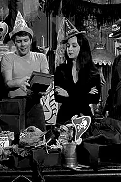 The Addams Family Meets a Beatnik poster