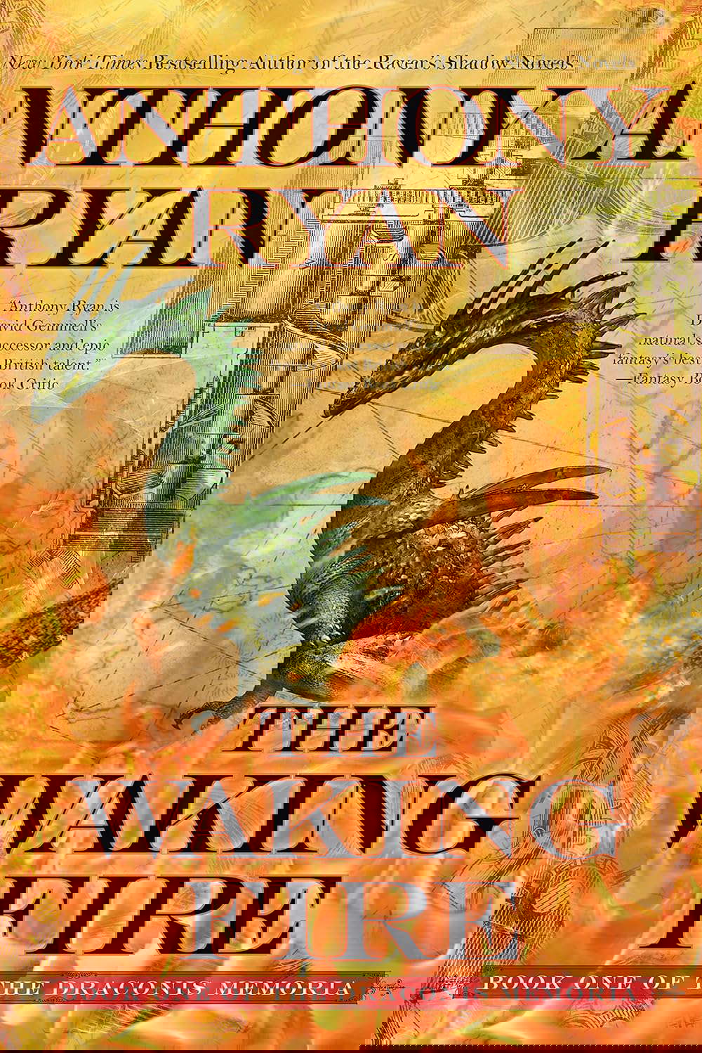 The Waking Fire (The Draconis Memoria Book 1) poster