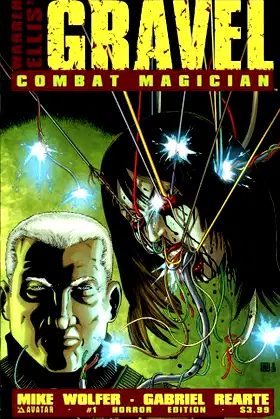 Gravel Combat Magician #1 Horror Cover poster