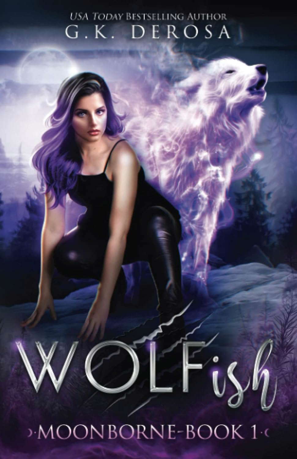 Wolfish: Moonborne: A Fated Mates Paranormal Romance poster