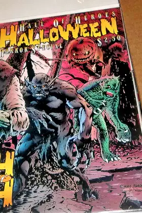 Hall of Heroes Halloween Horror Special - One-Shot poster