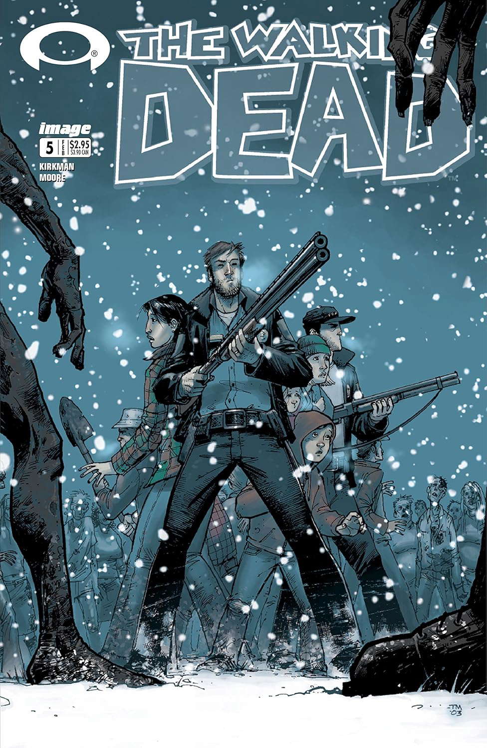 The Walking Dead #5 poster