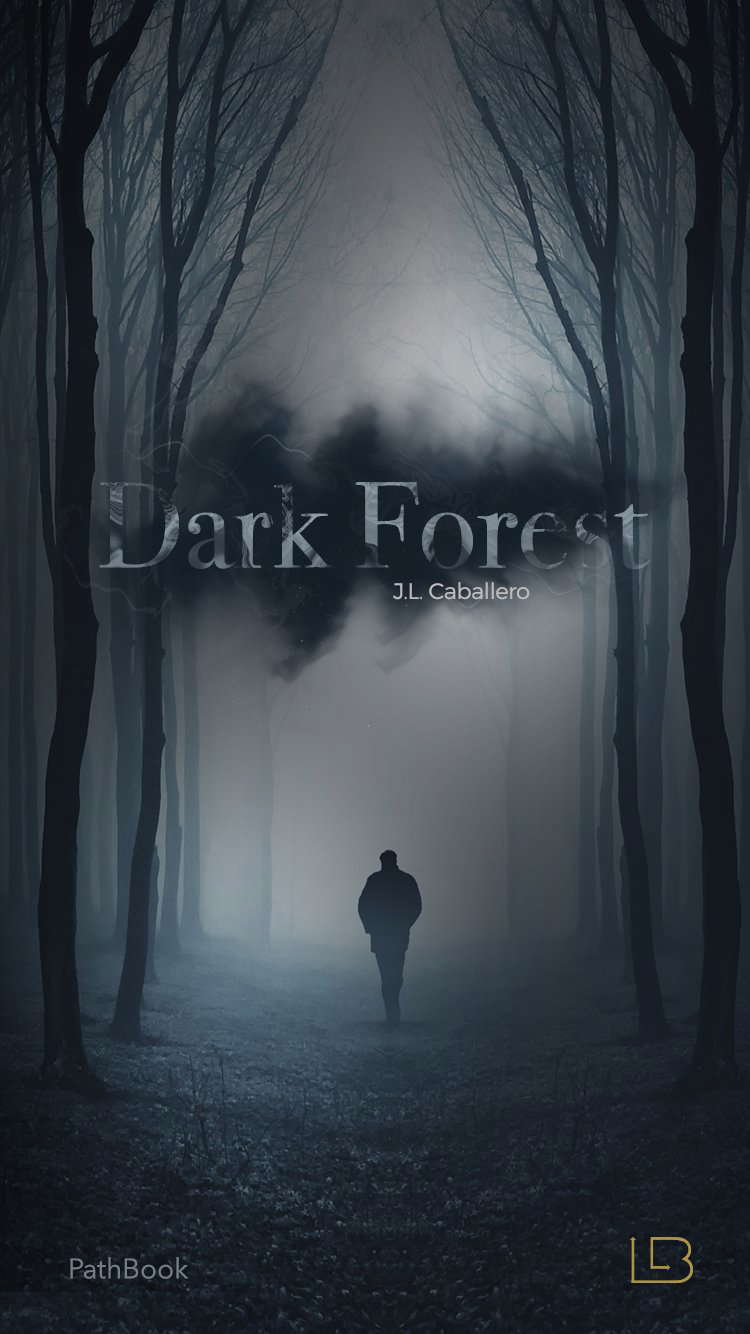Dark Forest - Living a Book: Living a Book - A reading experience poster