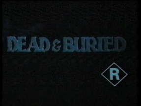 Dead and Buried (1981) Roadshow Home Video Australia Trailer poster