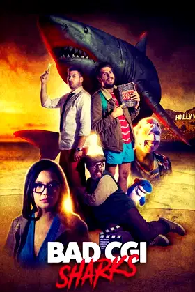 Bad CGI Sharks poster