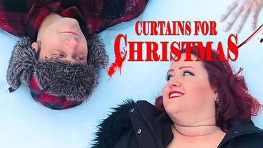 Curtains for Christmas Trailer Official poster