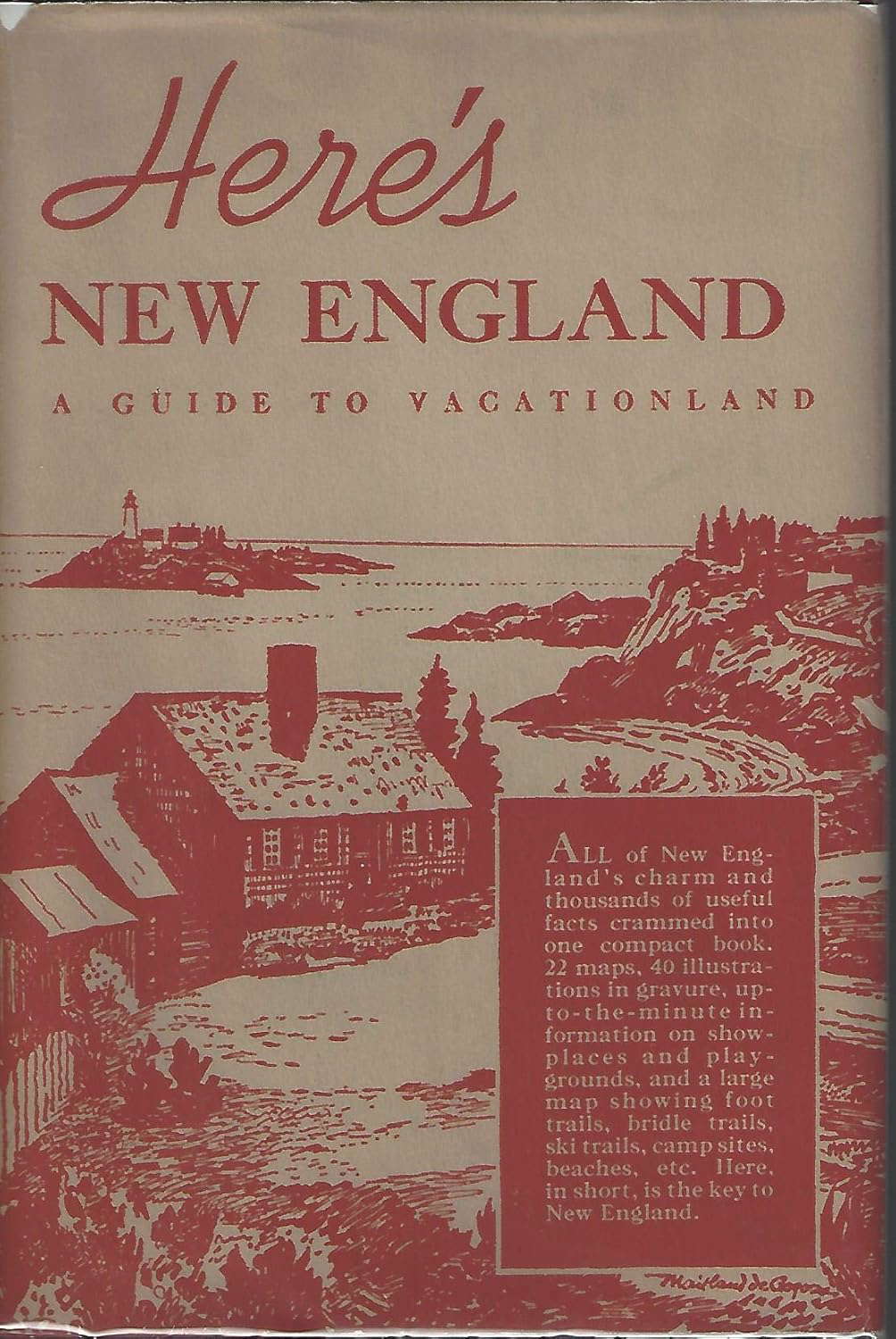 Here's New England poster
