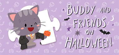 Buddy and Friends on Halloween capsule
