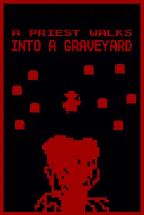 A Priest Walks Into a Graveyard poster