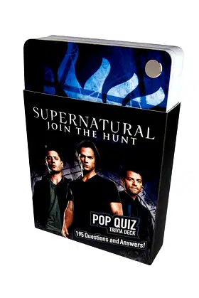 Supernatural Pop Quiz Trivia Deck poster