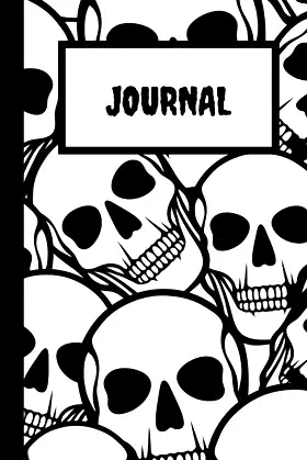 Journal: Skull Goth Personal Journal poster