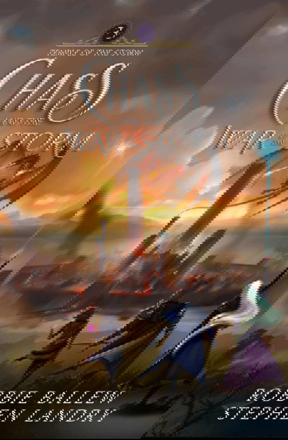 Chass and the War of the Storm (Temple of the Storm) poster