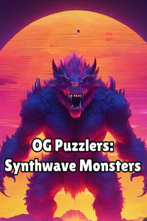 OG Puzzlers: Synthwave Monsters poster