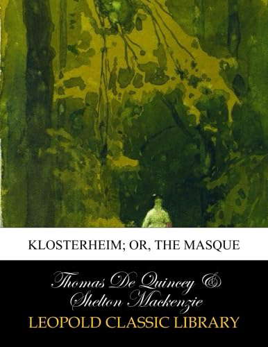 Klosterheim; or, The masque poster