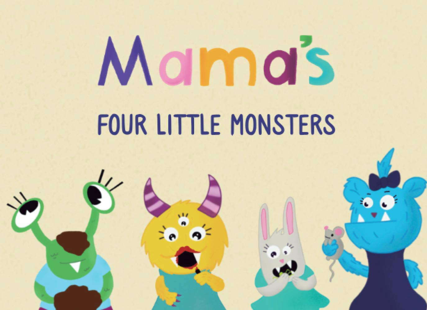Mama's Four Little Monsters poster