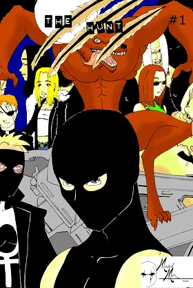 Hunt issue 1 poster