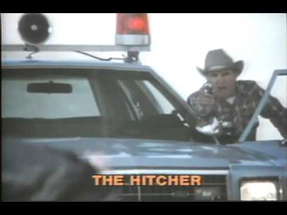 The Hitcher Trailer 1986 poster