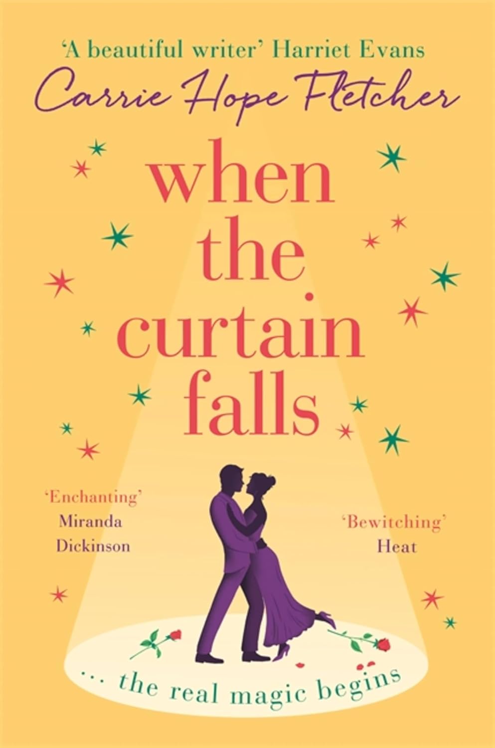 When The Curtain Falls: The TOP FIVE Sunday Times Bestseller poster