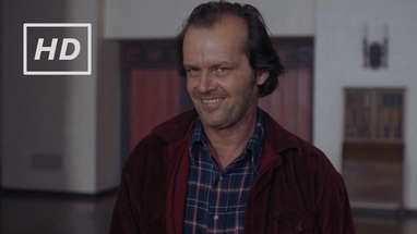 The Shining. Jack Nicholson and Shelley Duvall poster