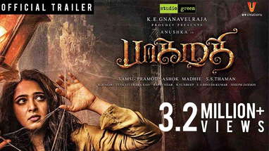 Bhaagamathie - Official Trailer | Anushka Shetty | Unni Mukundan | Ashok G | S S Thaman | 4K poster