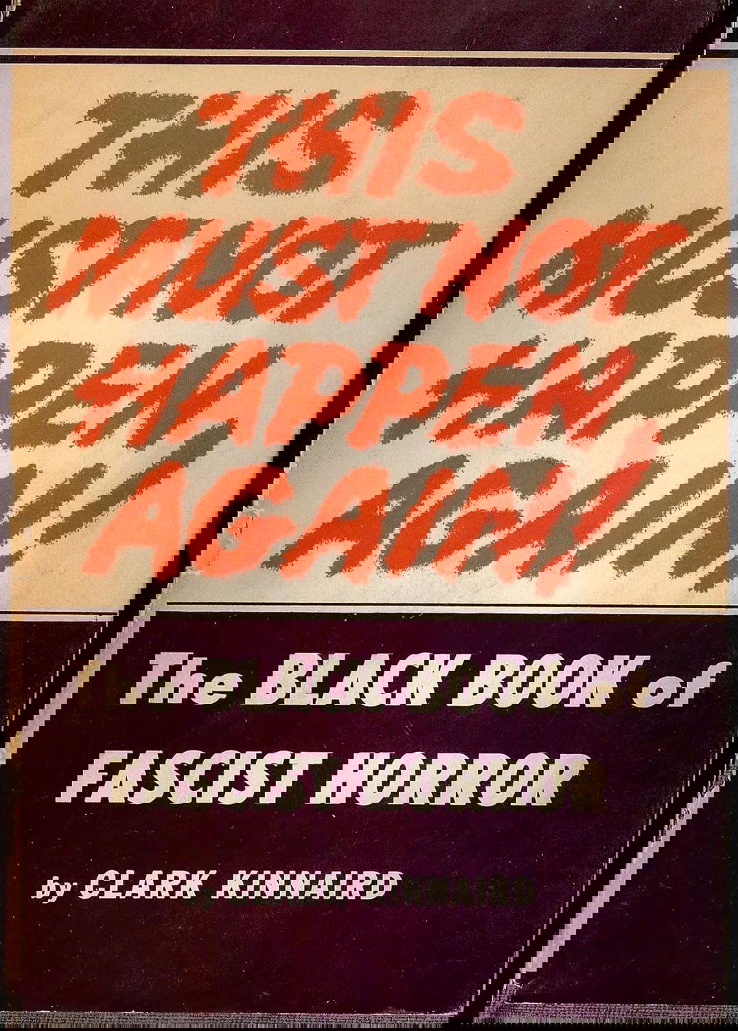 This Must Not Happen Again! The Black Book of Fascist Horror poster